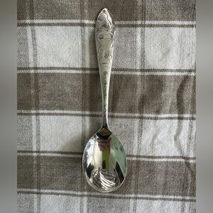 Vintage Mickey Mouse Silver Plated Spoon